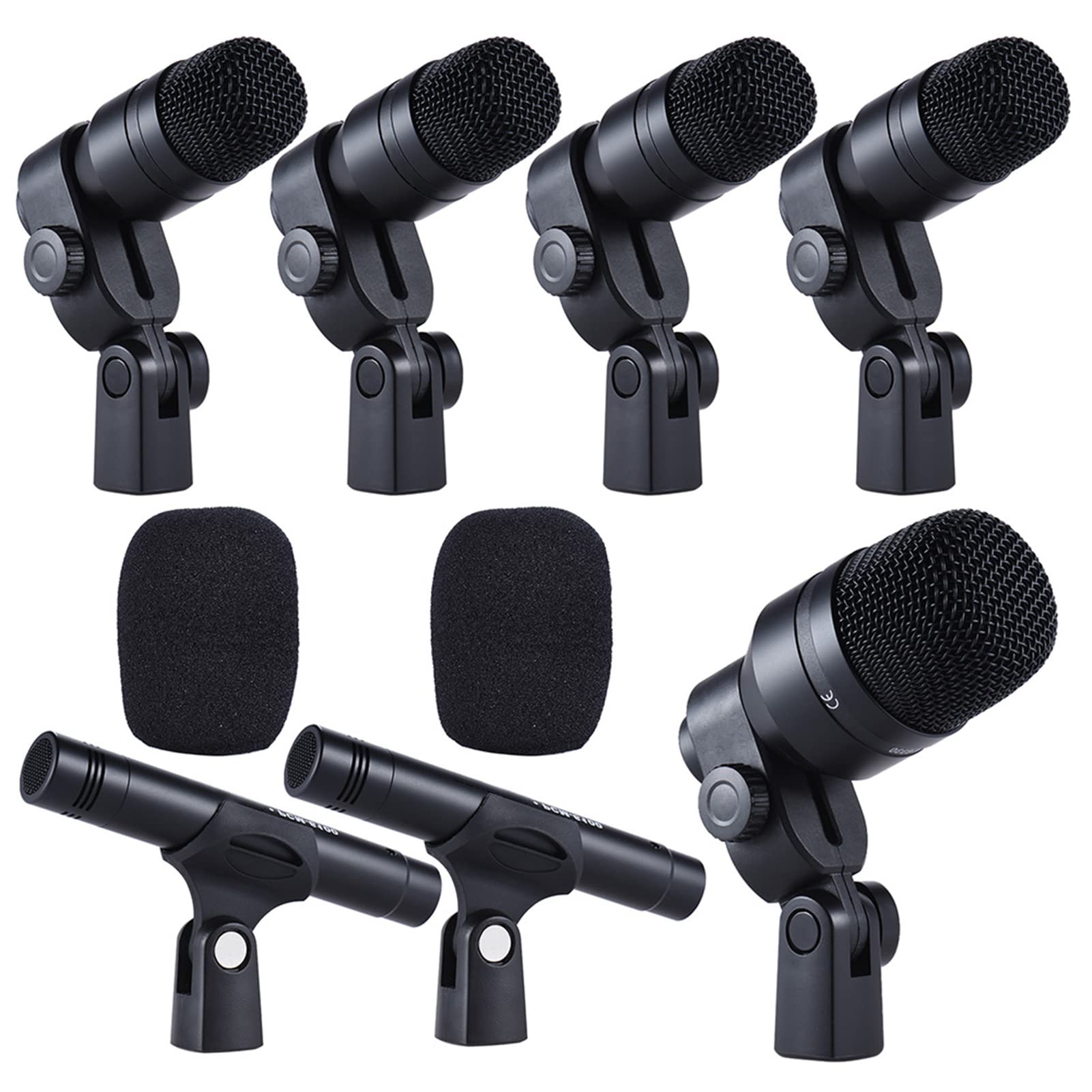 TAKSTAR DMS-D7 ドラムマイクセット Amazon | TAKSTAR ドラムマイクキット 7ピース ドラム楽器マイク 演奏